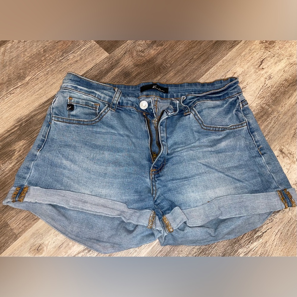 KanCan Light Blue Jean Shorts